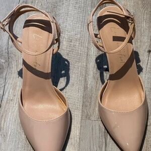 Chic Beige Women's Heels